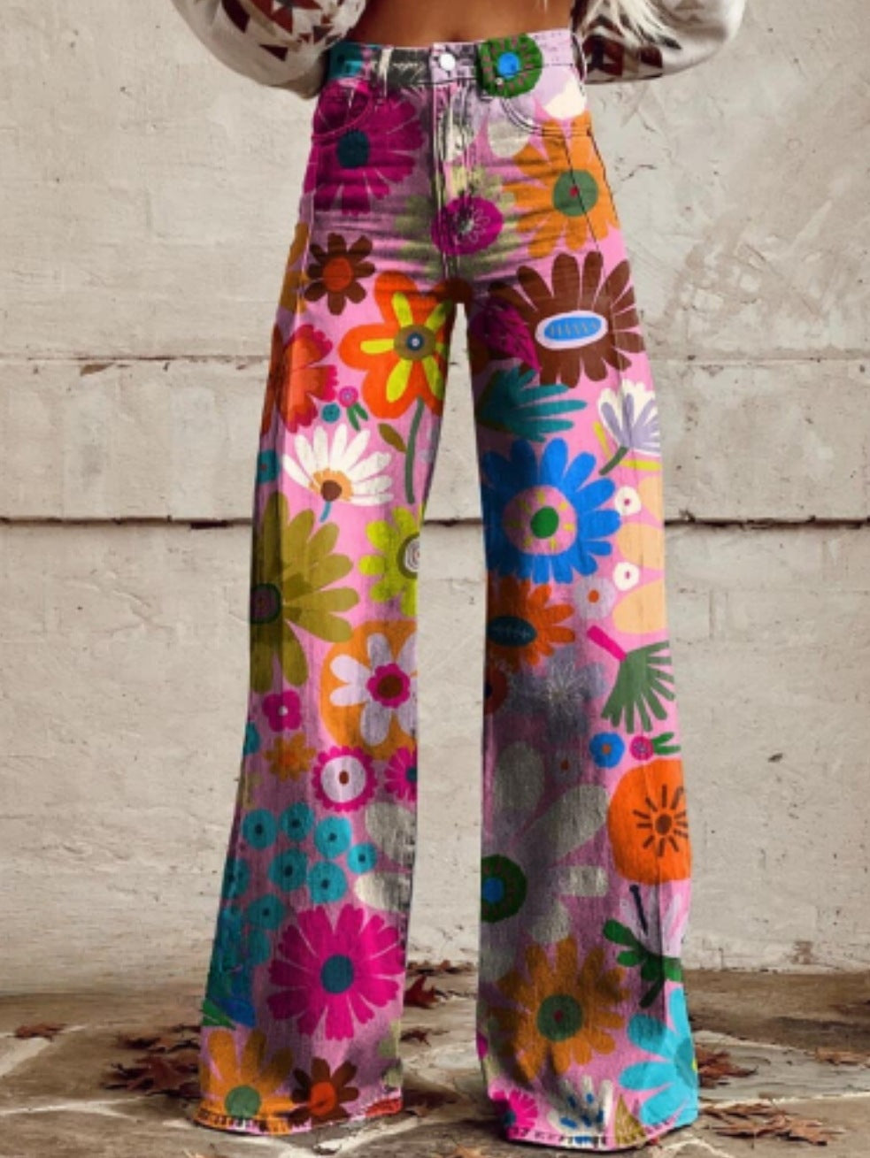 Hot Selling Plus Size Women's Casual Pants Thin Imitation Jeans