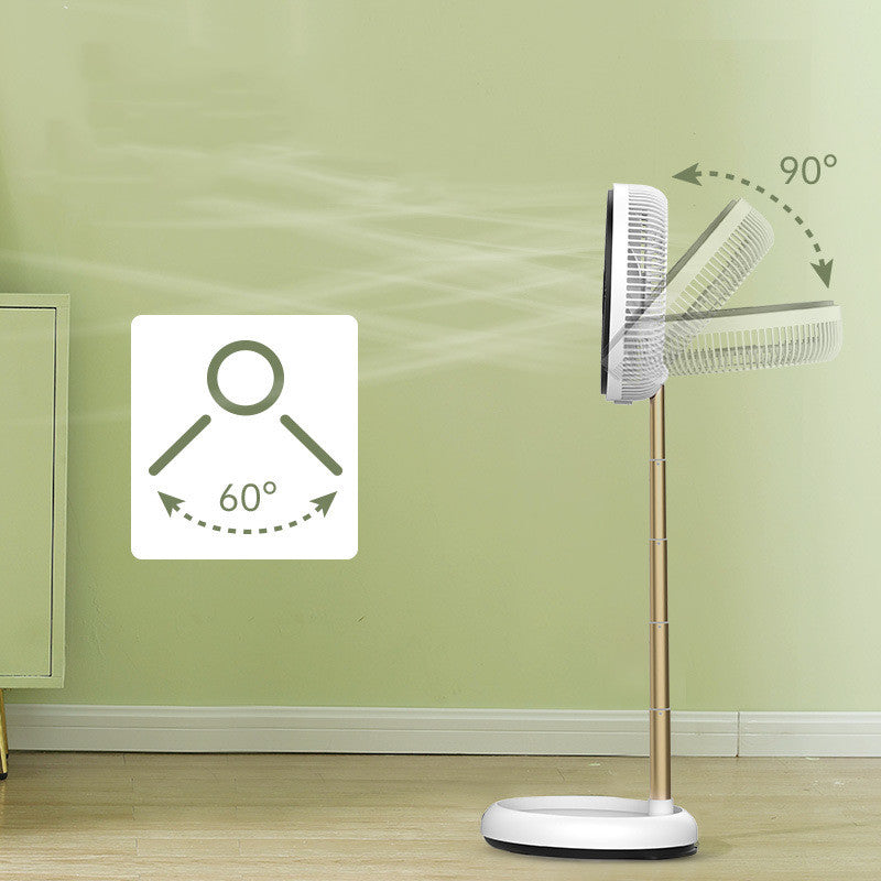 Folding Storage Air Floor Charging Fan