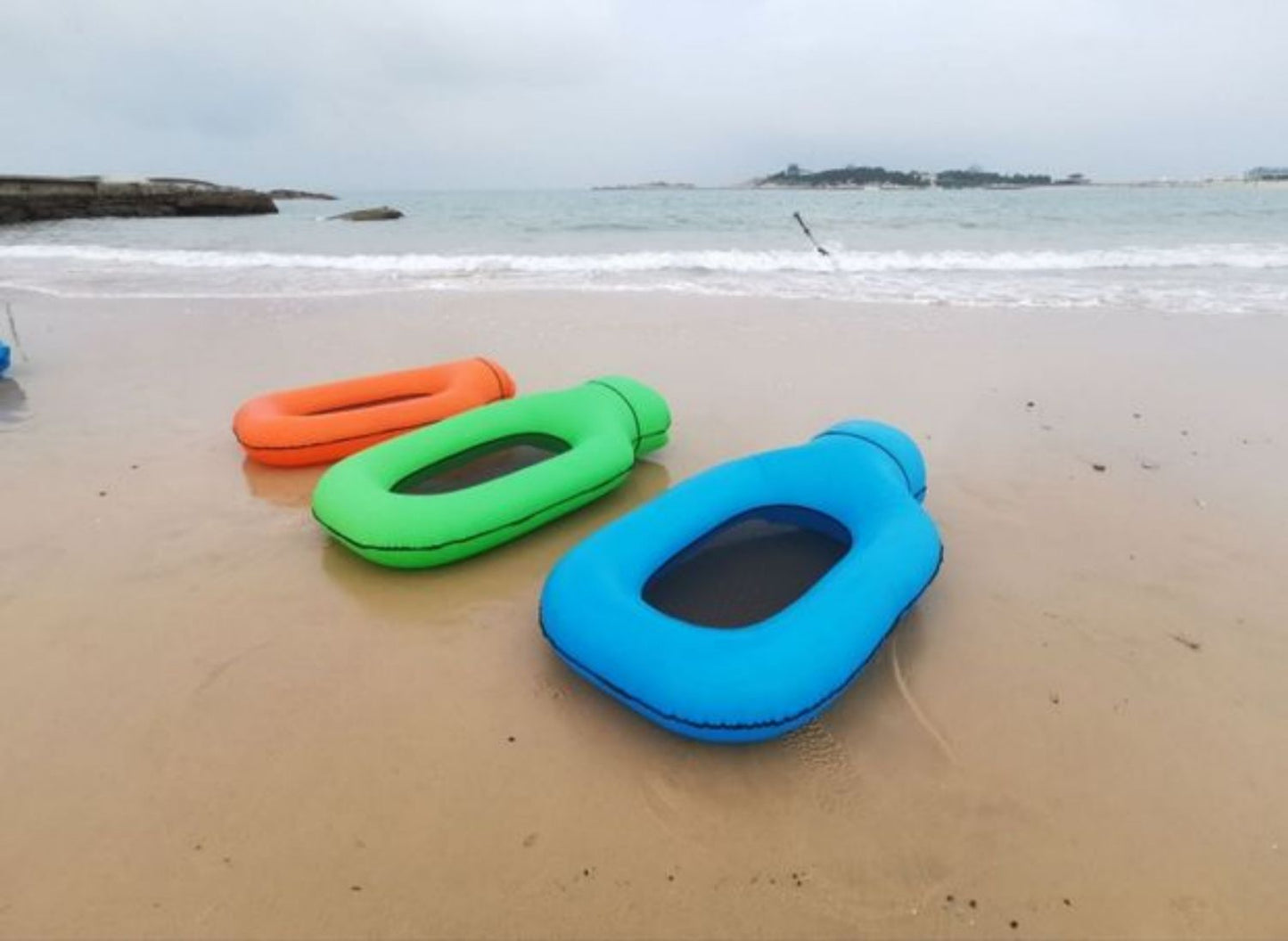 Nylon Outdoor Inflatable Bed Lazy Sofa Water Inflatable Bed