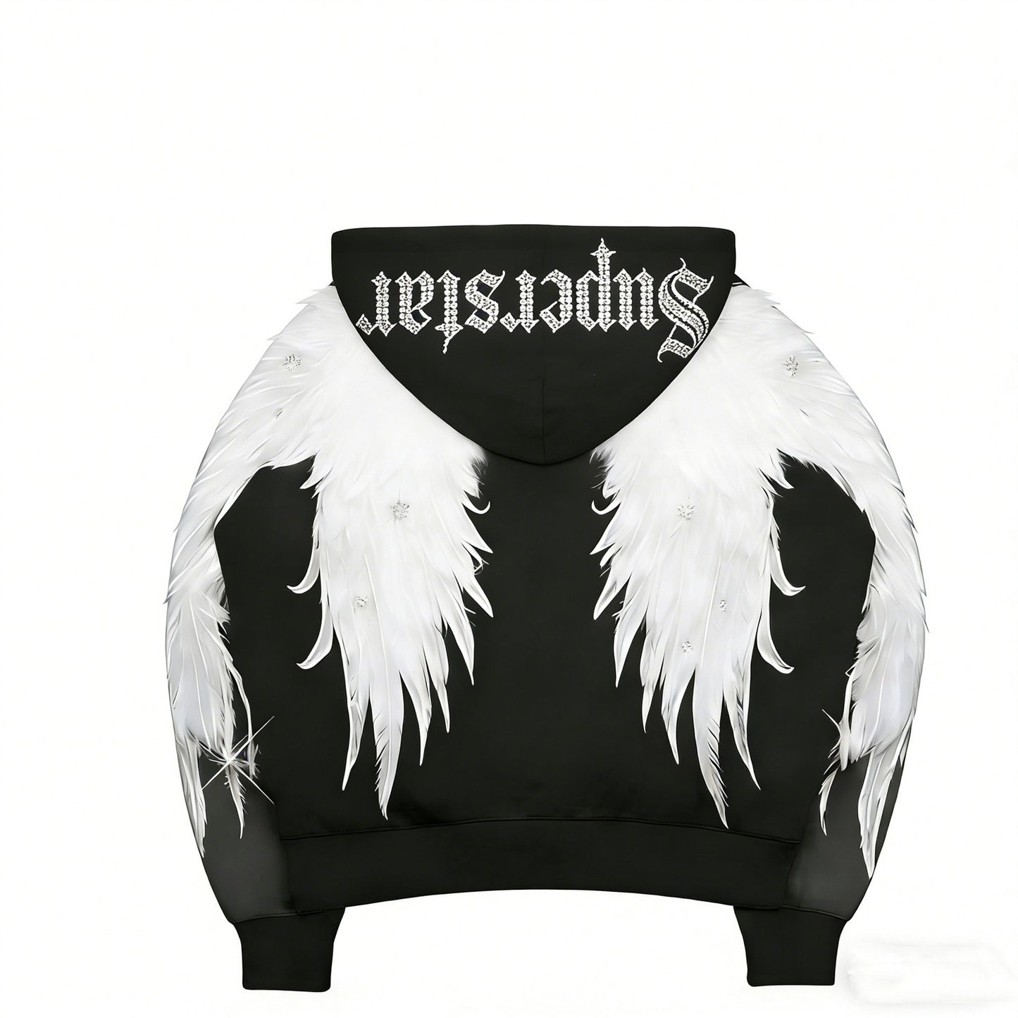 Fashion Casual Printed Polyester Sweater