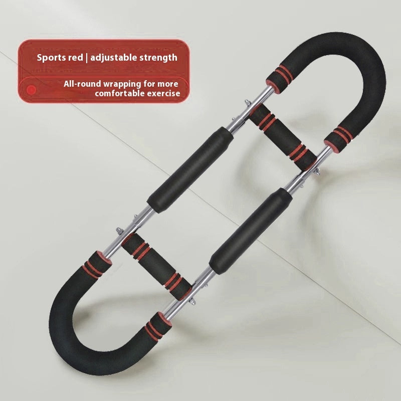 Multi-functional U-shaped Arm Strengthener Chest Trainer Adjustable Forearm Strength Exerciser Home Gym Equipment Bodybuilding