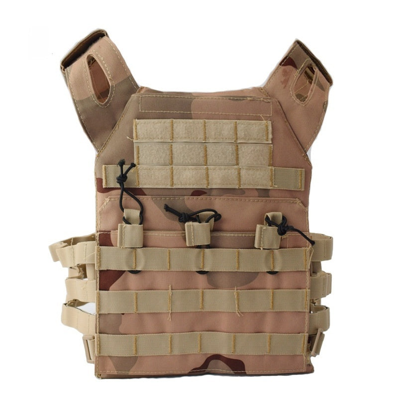 Multi-functional Anti-Stab Vest Camouflage Vests For Military Enthusiasts