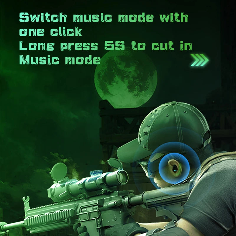 New Arrival G7S LED Display TWS Wireless Earphone Noise Reduction Gaming Headphones Noise Cancelling Earbuds Waterproof Headset-5