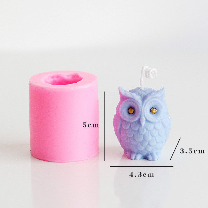 DIY Baking Tools Cat Candle Moulds