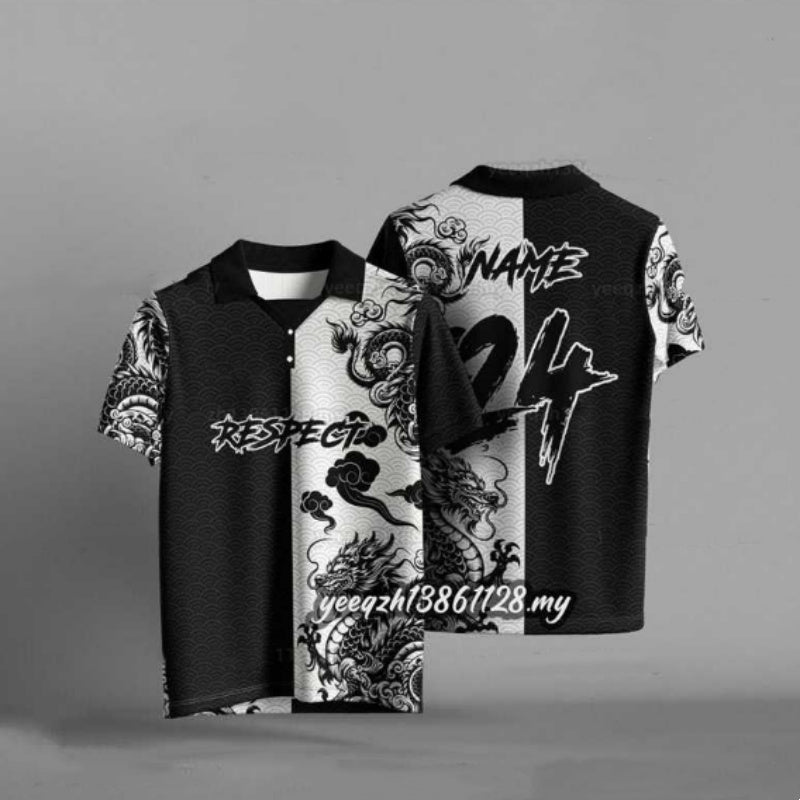 3D Digital Printing Loose Casual Short Sleeve T-shirt Top
