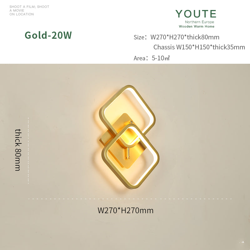 Aisle Corridor Entrance Modern Led Wall Lamp