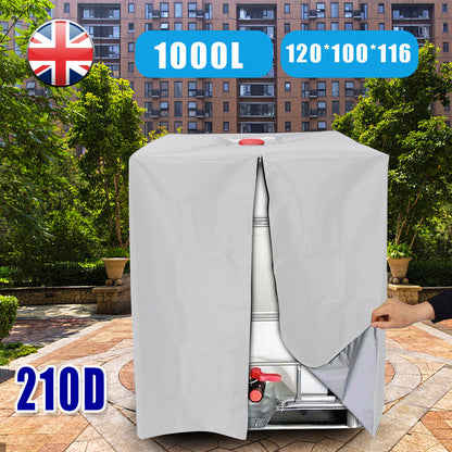 210D Cover Sun Protective Hood Rain Water Tank  IBC Container Foil Cover UK