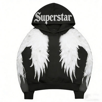 Fashion Casual Printed Polyester Sweater
