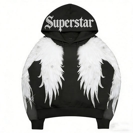 Fashion Casual Printed Polyester Sweater