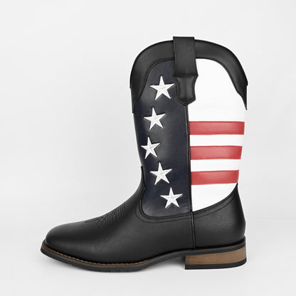 Five-pointed Star Suit Men's Western Cowboy Boot