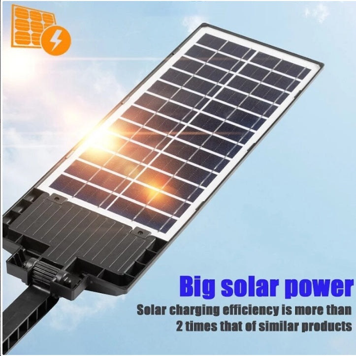 Commercial  504 LED Outdoor Dusk To Dawn Solar Street Light Road Lamp