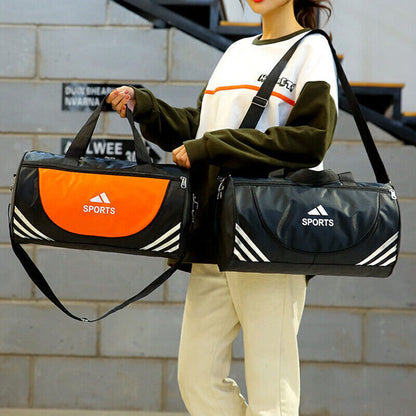 Large Sport Gym Tote Duffle Bag Men Lady Travel Work Gear Bag Sortable Placement