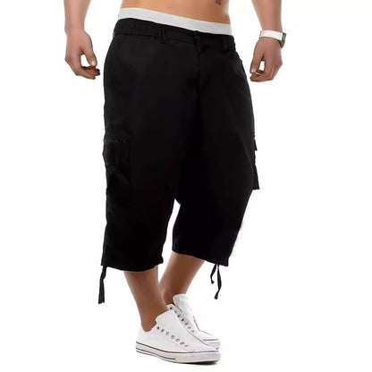 Men's Casual Multi-pocket Workwear Shorts Loose Outdoor Casual Pants