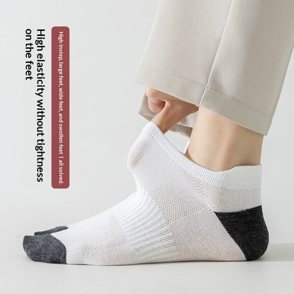 Summer Pure Short Cotton Socks For Teenagers