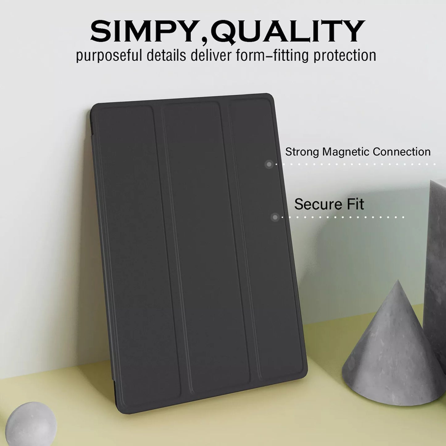 11in For Galaxy Tab A9 PLUS  2023 Leather Smart Cover Flip Tablet Case