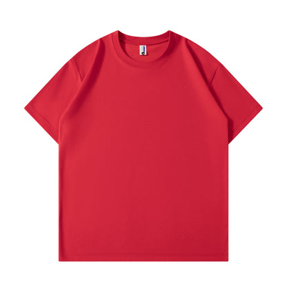 Cotton Trendy Short Sleeve Men And Women Same Type T-shirt