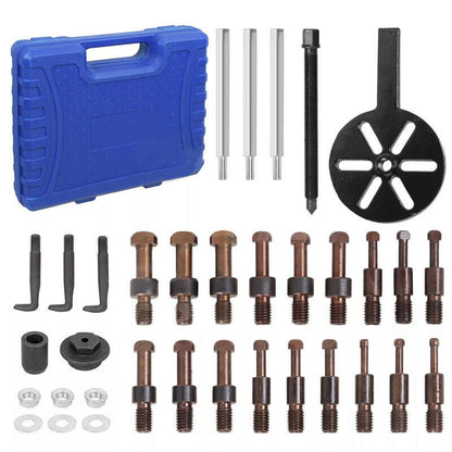 Bearing Disassembly Puller Inner Hole Puller Three-jaw Removal Tool Set And Box
