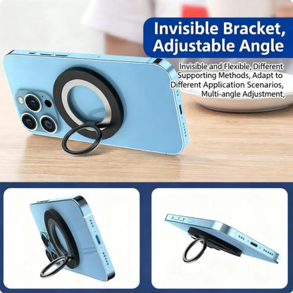 MagSafe Magnetic Phone Holder With Adjustable Silicone Strap, 4000Gs Strong Magnet Gym Shopping Cart Mount, 360 Rotation Stand For Phone & Universal Phones