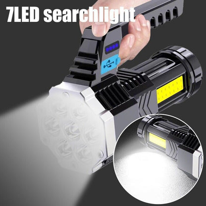 1-2Pcs Super Bright High Power LED Tactical Torch Rechargeable Flashlight New UK