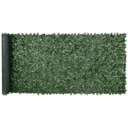 Ivy Privacy Fence, 1.5 X 4m Artificial Green Wall Screen, Greenery Ivy Fence W/ Mesh Cloth Backing And Strengthened Joint, Faux Hedges Vine Leaf Decoration For Outdoor Garden, Yard, Balcony