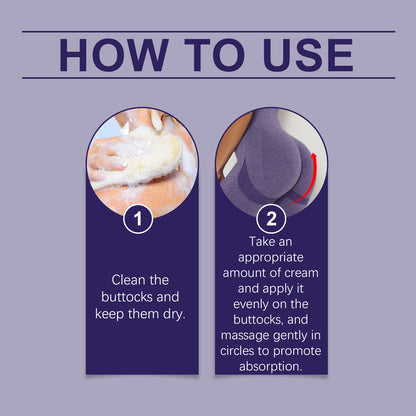 OceAura Hip Care Cream Lightens Wrinkles, Softens, Improves Hip Elasticity, Moisturizes And Nourishes Hip Massage