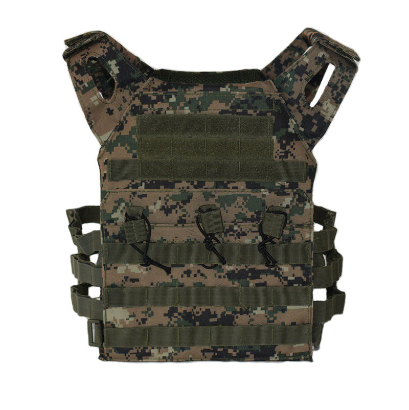 Multi-functional Anti-Stab Vest Camouflage Vests For Military Enthusiasts
