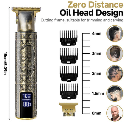 Professional Mens Hair Clippers Shaver Trimmers Machine Cordless Beard Electric