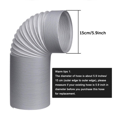2M Extra Long Universal Air Conditioner Pipe Duct Extension Exhaust Hose