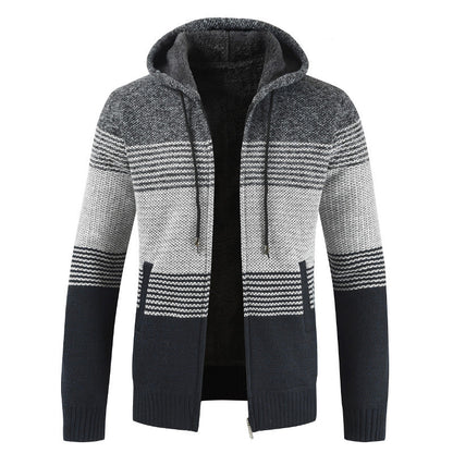 Knit cardigan sweater coat