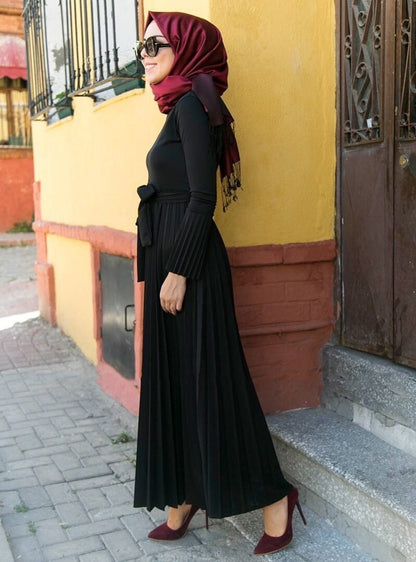 Long cardigan dress