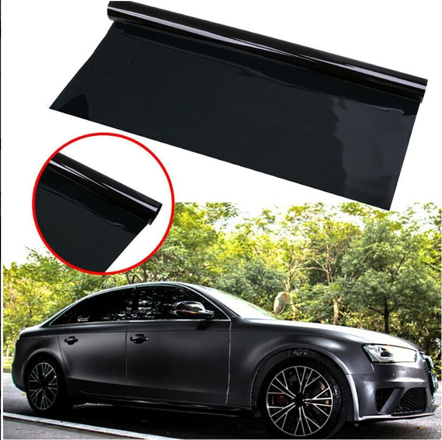 Sunscreen Film 75 X 300cm Deep Black