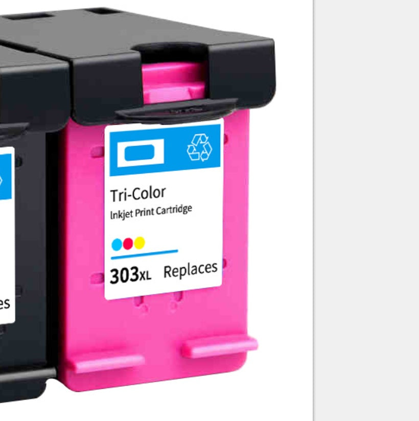 303XL printer compatible cartridge