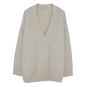 Gentle wind sweater cardigan