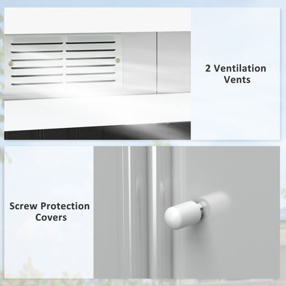 Medicine Cabinet Lockable 12x20, Stainless Steel, 3 Tier With Shelves For Bathroom Storage
