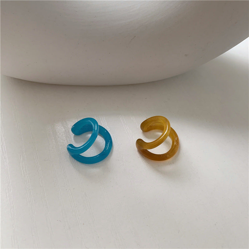 Resin Earbuds With A Sense Of Design Retro Minimalist Temperament