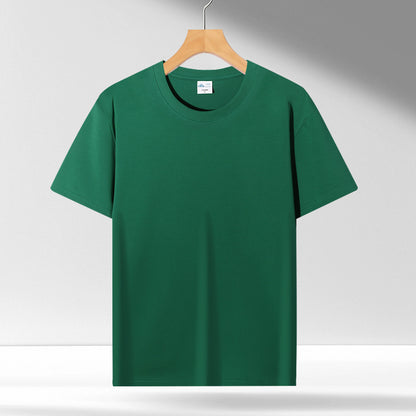 Liquid Ammonia Cotton Cool Feeling Short-sleeved Shirt