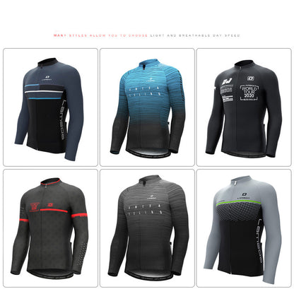 Men's Fashion And Comfort  Long Sleeve Cycling Jersey