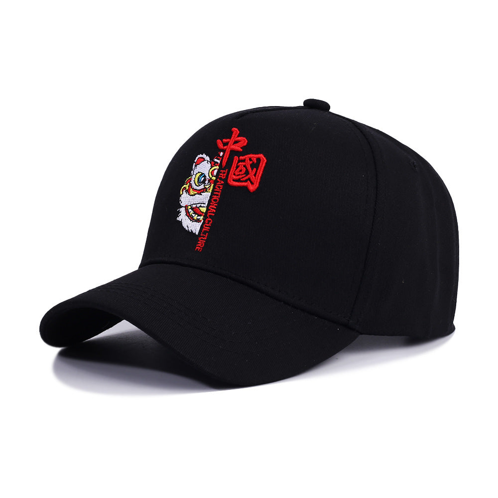 Parent-child All-matching Peaked Cap Cotton Hard Top