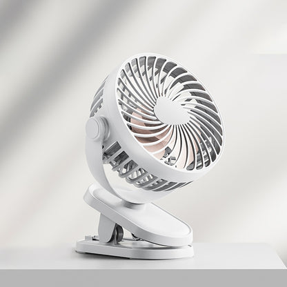 Fashionable Rechargeable Car Clip-on Portable Fan
