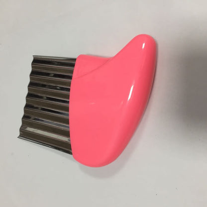 Stainless Steel Corrugated Potato Cutter Kitchen Gadget