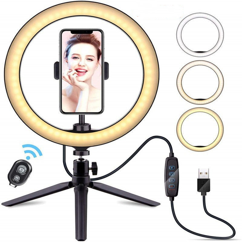 Selfie Beauty Lamp Desktop Selfie Ring Light 10 inch 26CM