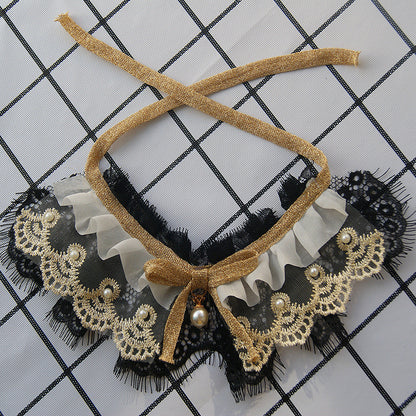 Cat Scarf Lace Dog Scarf Triangle Scarf