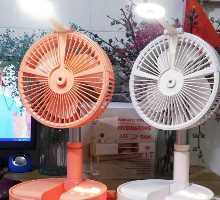 Telescopic Folding Wireless Fan Usb Portable