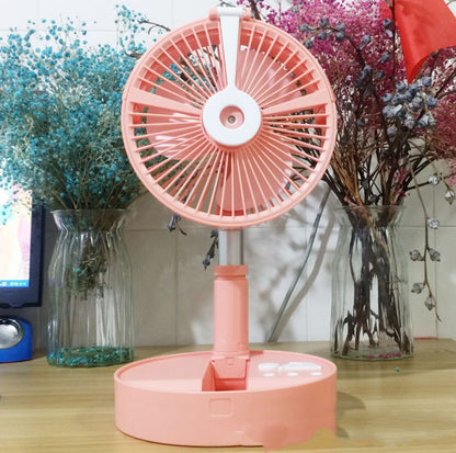 Telescopic Folding Wireless Fan Usb Portable