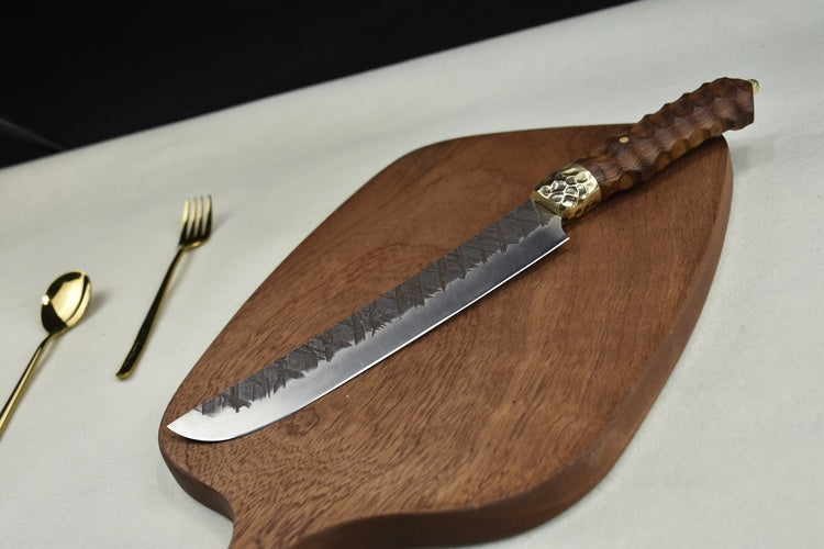 Household Simple Round Head Raw Fish Knife