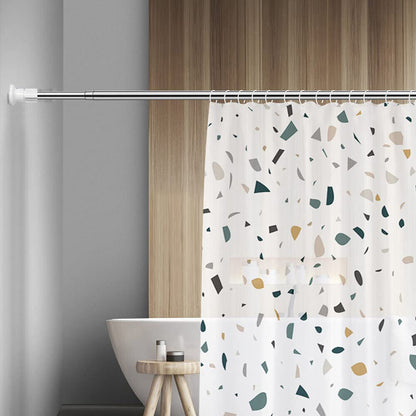 Heavy Duty Extendable Telescopic Shower Curtain Pole Rail Rod Bath Door Window