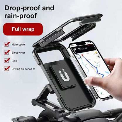 Schwarz Handyhalterung Fahrrad Motorrad Halter Handy Smartphone Halterung Lenker
