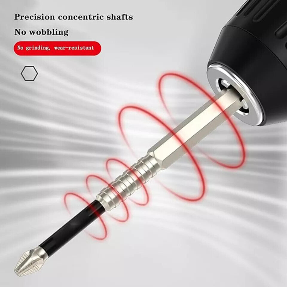 6PCS High Magnetic Screw Driver Drill Bit Set Magnetic Drill Bits Anti-Slip UK