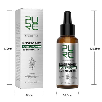 PURC Rosemary Hair Care Essential Oil Ginger Head