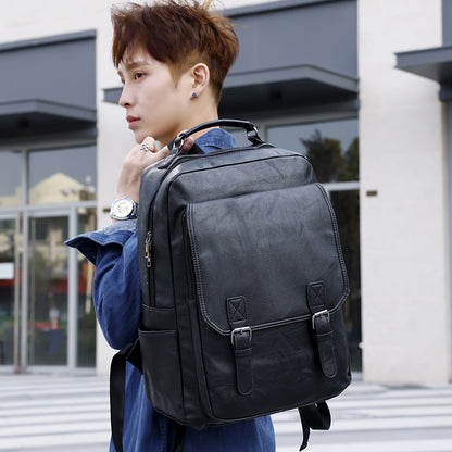 Outdoor Waterproof Leisure Commuter Trendy Men's Backpack